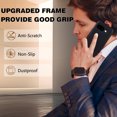 thumbnail image 2 of AIOVETEAB Compatible with Google Pixel 9a Case Premium Leather TPU Hybrid Case Cover,Black, 2 of 6