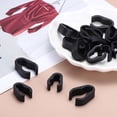 thumbnail image 4 of Uxcell 15Pcs 14mm Clips de Cable para Micrófono Soportes Universales Clips de Montaje de Plástico Flexible para Accesorios de Instrumentos, 4 of 6