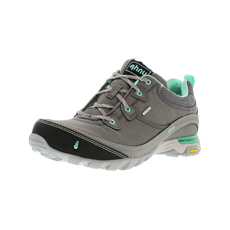 Ahnu Women's Sugarpine Waterproof Dark Grey Ankle-High Fabric Hiking Shoe - (Best Waterproof Hiking Shoes Womens)