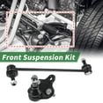thumbnail image 3 of Unique Bargains 4pcs Kit de Suspensión Delantera Enlace de Barra Estabilizadora Inferior Junta Esférica para Toyota RAV4 2001-2005, 3 of 7