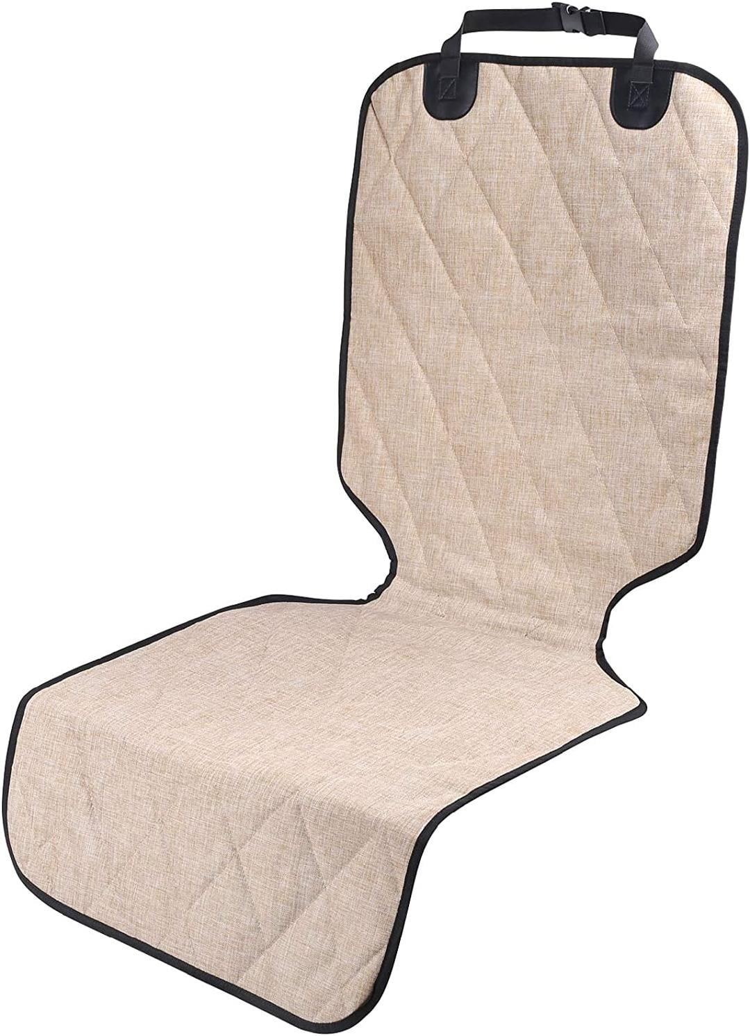 Large Front Seat Cover, NoSkirt Design, 4 Layers Quilted & Durable