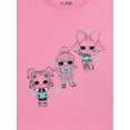 thumbnail image 3 of L.O.L Surprise! Girls Short Sleeve Pajama Set, 2-Piece, Sizes 4- 10, 3 of 3
