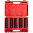 thumbnail image 3 of Sunex 2845 5 Piece 1/2 Inch Drive Extra Deep SAE Impact Wrench Socket Tool Set, 3 of 3