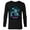 Black, variant on Marvel Spider-Man: Across the Spider-Verse The Spot Poster - Long Sleeve T-Shirt for Men - Customized-White