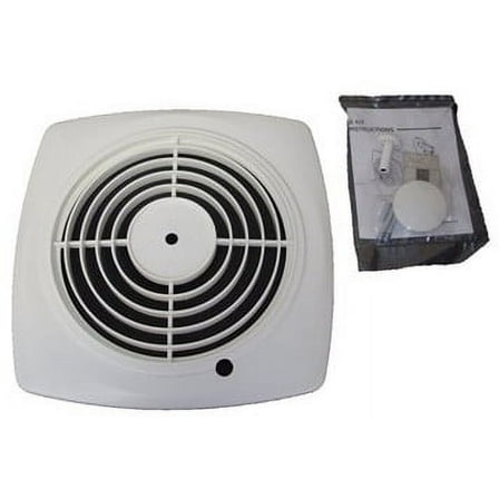 Broan NuTone White 11.5wx11.5L Heating & Cooling Register for Wall