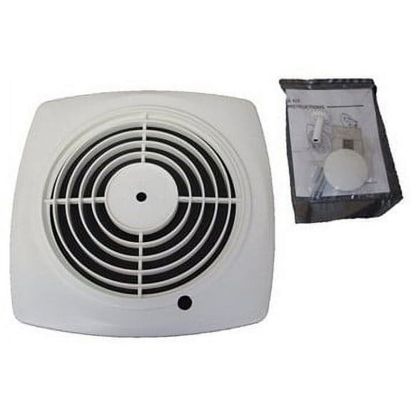 Broan NuTone White 11.5wx11.5L Heating & Cooling Register for Wall