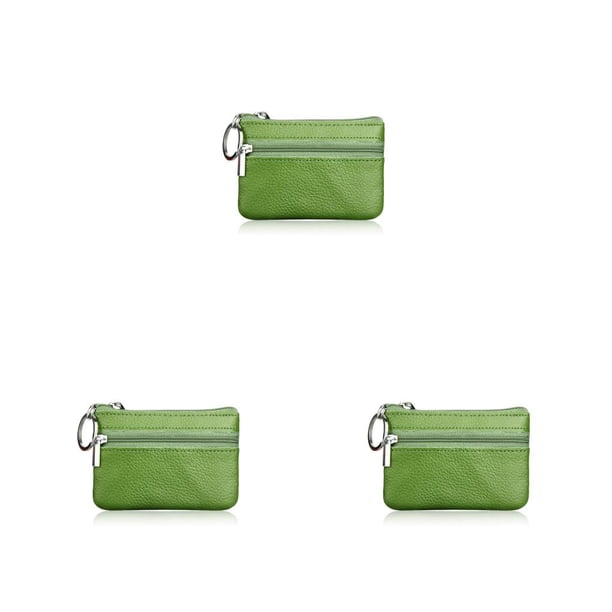 Sonducket Cartera de cuero para mujer, almacenamiento de llaves para tarjetas de crédito, llavero con fecha de escuela de viaje, monedero, Type4 NO4