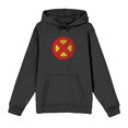 thumbnail image 1 of X-Men '97 Logo Heather Charcoal Hoodie, 1 of 2