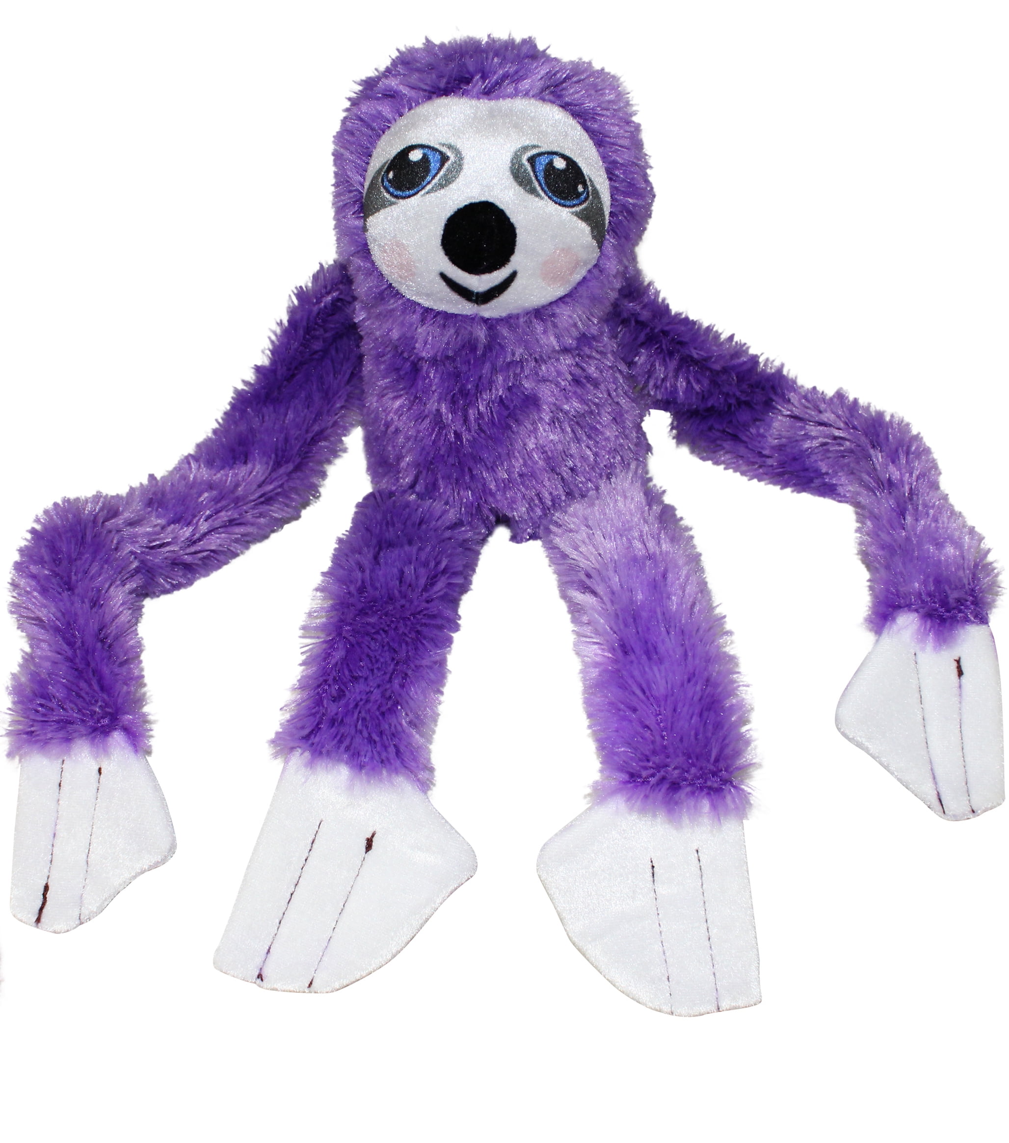 #Plushpals 27" Sloth Stuffed Animal Plush Toy Soft & Fluffy - Purple