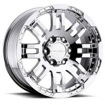 17x8.5 Vision Off-Road 375 Warrior Chrome Wheel 6x4.5 (18mm)