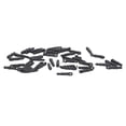 thumbnail image 4 of Phone Charm Dust Plug Earphone Jack, Plastic Material Earphone Jack Dust Plug Charm Dustproof 500pcs Round Head Black  For Phone, 4 of 8