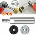 thumbnail image 1 of 3Pcs Angle Grinder Extension Connecting Rod 80mm M10 Thread Extended Shaft Polisher Lock Polishing Machine Accessories, 1 of 9