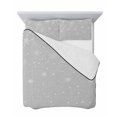 thumbnail image 7 of Quilts Twin-XL Size Bedding Set, Grey Christmas Snowflake Lightweight Quilted Comforter, Winter Snowflake Xmas Soft Reversible Bedspread Coverlet with Pillow Covers for All Season, 68" x 98", 7 of 7