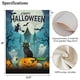 thumbnail image 3 of Bandera De Jardín De Halloween Calabaza Murciélago Castillo Fantasma Patrón Bandera Impresión De Doble Cara Decoración De Halloween Advancent HA037388-00, 3 of 6