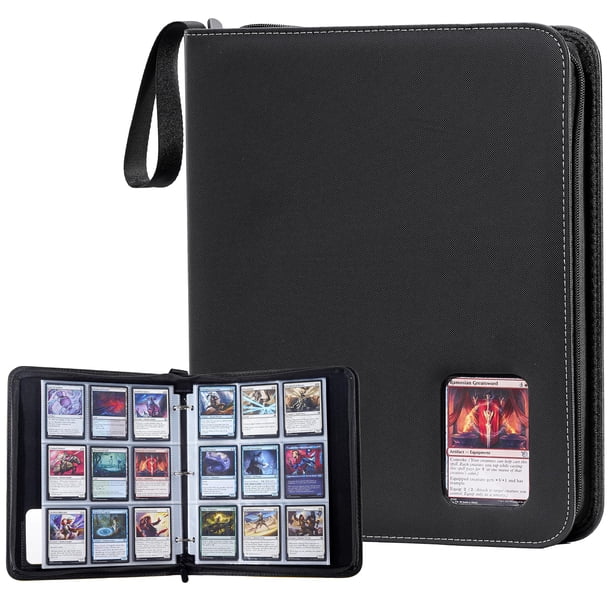 Álbum para Tarjetas ProCase 900 Fundas con Ventana Transparente - Negro