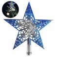 thumbnail image 2 of Adorno de estrella para árbol de Navidad, adorno de decoración navideña, 2 of 5