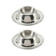 thumbnail image 1 of 2pcs Soporte de huevo de acero inoxidable Soporte de huevo hervido suave Mesa Herramienta de cocina para desayuno Brunch (Base de huevo), 1 of 7