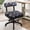 Black and blue, variant on Sewing Machine Chair with Storage, Adjustable Height Swivel Sewing Chair with Wheels, Upholstered Craft Chair with Drawers for Sewing Room, Craft Room, Home Office