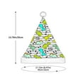 thumbnail image 3 of Balery Funny Dinosaurs on Stripes Pattern Santa Hat Christmas Hat Funny Christmas Hat Christmas Knitted Beanie Hat For Kids, 3 of 6