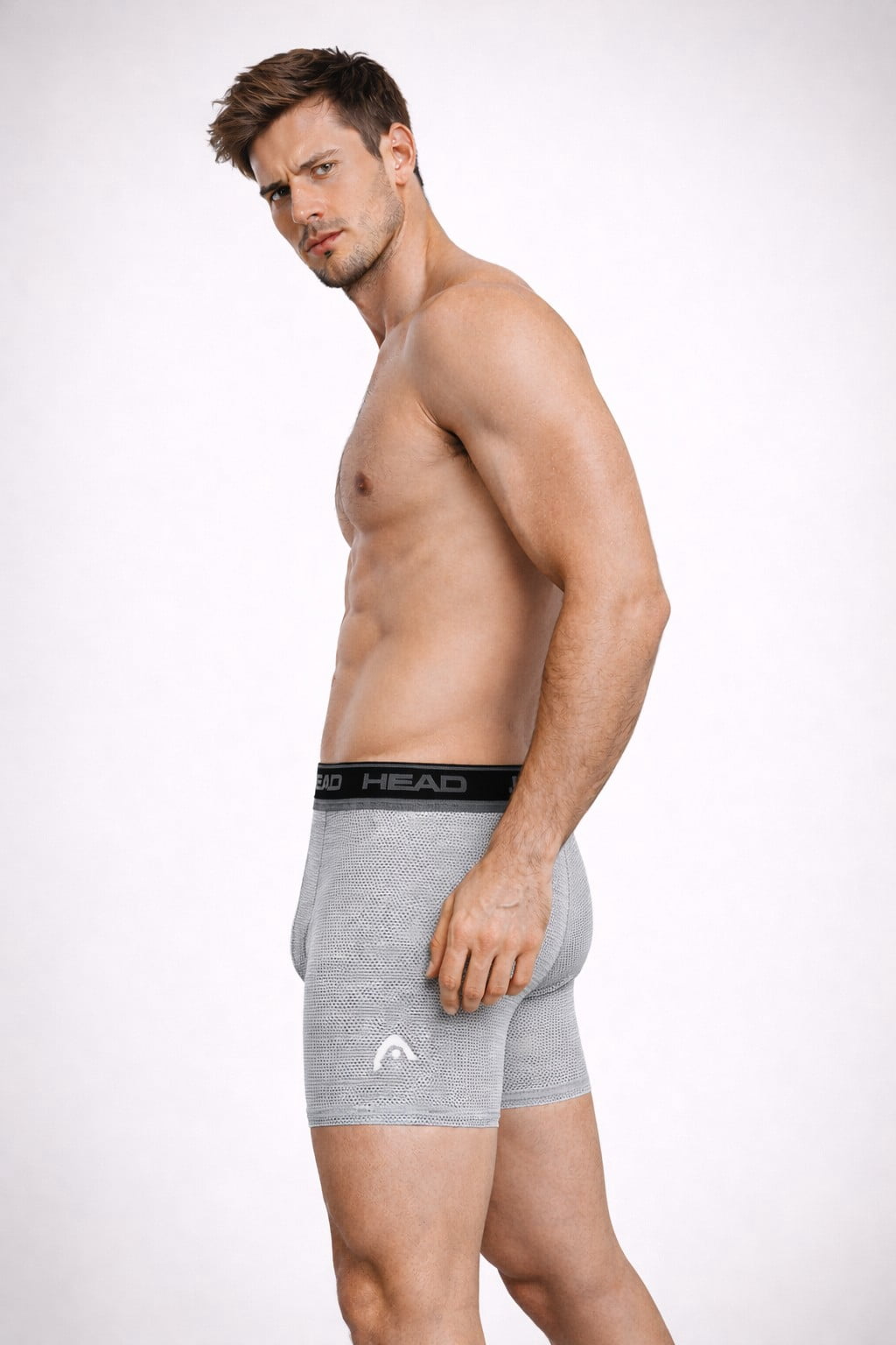 Men's HEAD All Over Mesh Performance Underwear Boxer Briefs, 4-Pack (Sizes S–XL)