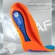 thumbnail image 5 of Sport Insoles, Plantar Fasciitis Pain Relief, Soft Sole Shock Absorption, Moisture Wicking Insole Flat Arch Full Cushion Heel Insoles 1 Pair (Yellow, Men 4-4 1/2 | Women 6-6 1/2-(230mm)), 5 of 5