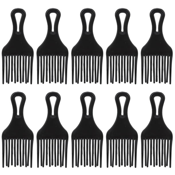 Peine de selección de plástico, 10 piezas Peine de selección de cabello Peines para levantar el cabello Peine de selección Máxima comodidad