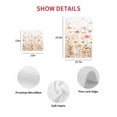 thumbnail image 7 of Colorful Wildflower Kitchen Dish Towels for Drying Dishes Set of 2, Botanical Vintage Floral Country Retro Waffle Weave Microfiber Hand Tea Bathroom Towels Quick Dry & Absorbent Towel 15.7x23.6, 7 of 7