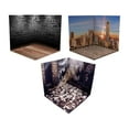 thumbnail image 1 of figatia 3Pcs 1/12 Backdrop Storage Scene Decoration Organizer Vehicle Model Showcase for City Debris Brick, 1 of 9