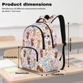 thumbnail image 6 of Garronmavis Tie Dye Cowboy Calf Kids Backpack Pack, 17 Inch Western Style Spacious Bookbag Comes with Thermal Lunch Box, Stationery Bag and Water Bottle Carrier for Elementary Students, 6 of 6