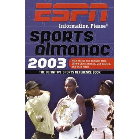 ESPN Information Please Sports Almanac (Paperback - Used) 078688715X 9780786887156