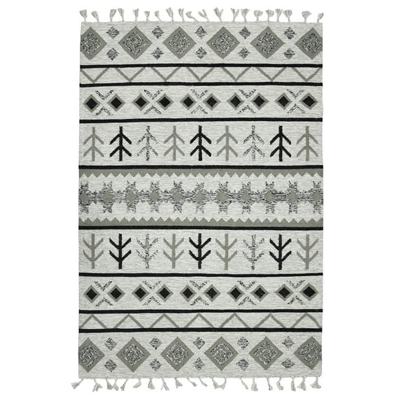 Artifacts ARI-4 Ivory Southwestern Rug 2' X 3'