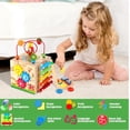 thumbnail image 4 of Juguete Montessori 8 en 1 Activity Cube Batlofty de 12 a 18 meses, 4 of 7