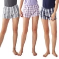 thumbnail image 2 of Women's Pajama Shorts - Comfortable Sleepwear Sleep Shorts Bottoms (2 Pack), 2 of 7
