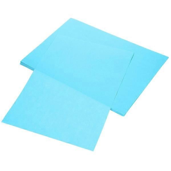 100 Sheets Writable A4 Paper, Double-Sided Printing Paper, DIY Kraft Paper, A4 Printing Paper (Blue)
