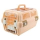 thumbnail image 1 of Jaula transportadora para gatos y mascotas, cómoda, portátil, con lados rígidos, ventilación superior incorporada, versátil, para perros, estuche de Naranja, 1 of 8