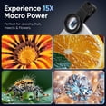 thumbnail image 3 of PAMINGONO Macróscopica Para Teléfono Con Vidrio Premium Y Instalación Rápida, 3 of 7