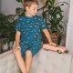 thumbnail image 4 of Fotbe Transportations with Buildings Pijama Estampada de 2 Piezas para Niños – Ropa de Dormir de Manga Corta Cómoda para Niños y Niñas, Camiseta y Shorts de Algodón-Medium, 4 of 6