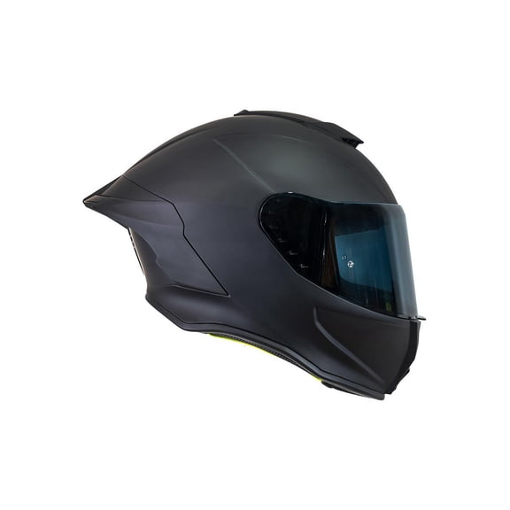 Casco Kov Integral Moto Buster Negro Mate Certificado Dot