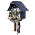 thumbnail image 4 of HerrZeit by Adolf Herr 8.66" Quartz Black Forest Indoor Cuckoo Clock, Pendulum Motion, 4 of 4
