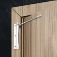 thumbnail image 1 of Fiudx Cierrapuertas Hidráulicas y Amorfas Puertas de Madera, Bisagra Resistente, Mecanismo de Recurso Ajustable, Guía de Fácil Instalación, Apto para Dormitorios y Oficinas, Hasta 35 Kg de Peso., 1 of 3
