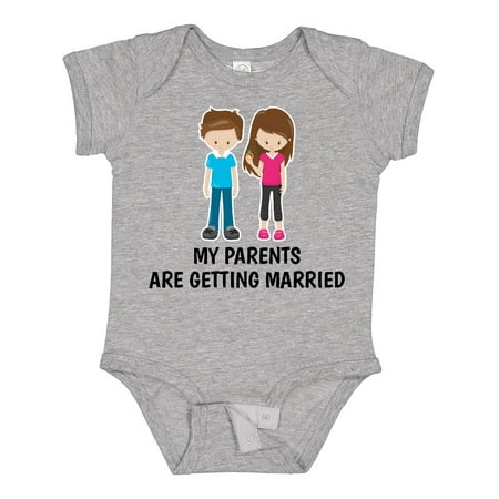 

Inktastic My Parents Are Getting Married Gift Baby Boy or Baby Girl Bodysuit