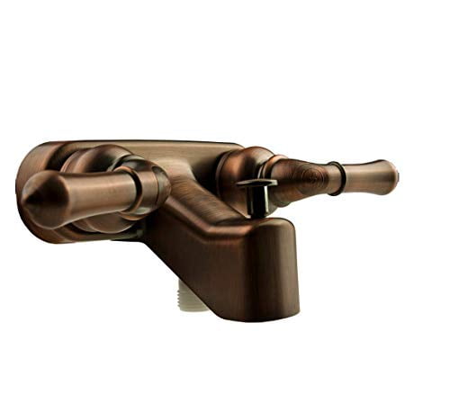 Dura Faucet Dusch-/Badarmatur Für Wohnmobile – Mit Umsteller In Gebürstetem Satin-Nickel, Einfache 2-Loch-Montage