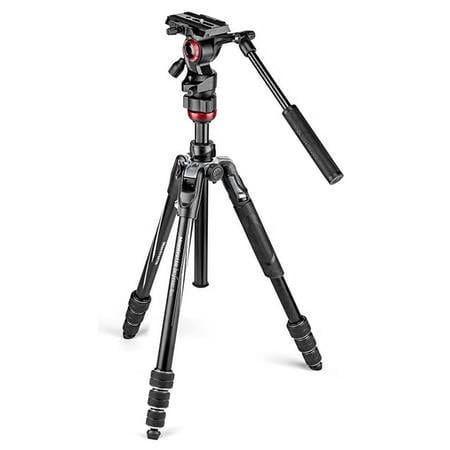 UPC: 0719821419334 | Manfrotto Befree Live Aluminum Video Tripod Kit with Twist Leg Locks