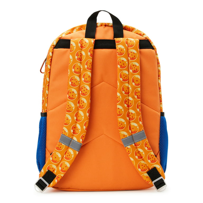 Dragon Ball Z Super Saiyan Goku 17 Laptop Backpack and Lunch Bag Set,  4-Piece, Blue