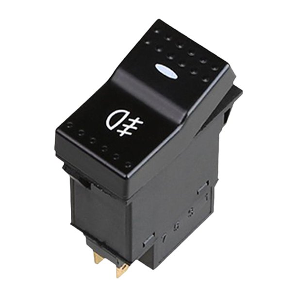 Interruptor de botón para camión de 24 V, accesorio profesional de fácil instalación, resistente al desgaste Interruptor de luz antiniebla