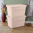 thumbnail image 2 of Sterilite 30 Gal./ 114L Tote - Rose, 2 of 3