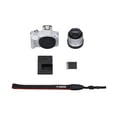thumbnail image 4 of Canon EOS R50 Mirrorless Camera with 18-45mm Lens (White) (5812C012) + 64GB Memory Card + Bag + Charger + LPE17 Battery + Card Reader + Memory  Wallet + Cleaning Kit (International Model), 4 of 8