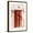 Brown Frame, variant on Art.com Desert Home - Old Red Door Photographic Print by Philippe HUGONNARD, 12" x 18"