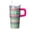boho-407, variant on Bohemian 20oz Tumbler with Lid and Straws, Double Wall Vacuum Insulated Stainless Steel Travel Mug Cup, Leakproof Boho Style Design