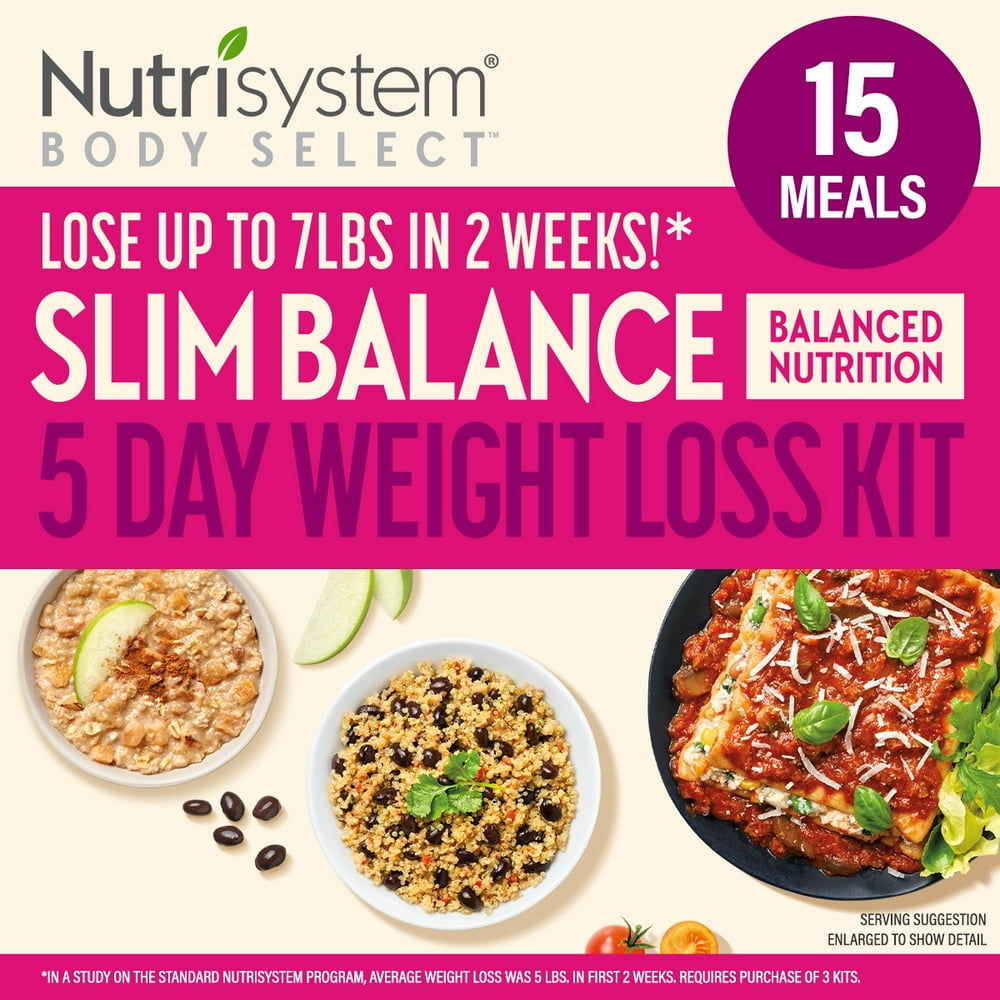 Nutrisystem® Body Select™ Slim Balance 5Day Weight Loss Kit Delicious